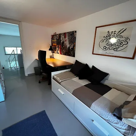Ampio Loft Su Due Livelli Con Giardino * Milan